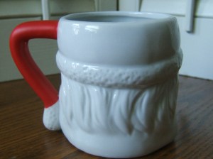Santa Mug Back
